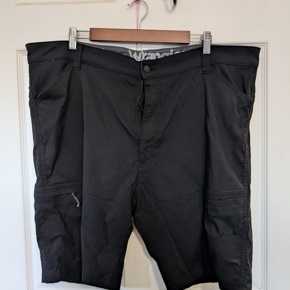 Wrangler Black All-Terrain Gear Shorts